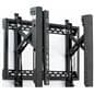 Video wall bracket 2x2 configuration with 4 VWM64ECO mounts