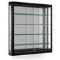 LED wall showcase with locking display