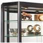 Illuminated Wall Display Cabinet with LED Lights