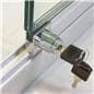 Wall Case: Is Securely Mounted w/Two Z-Bar Mounts