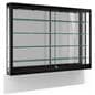 LED Wall Showcase Cabinet with 4 Ceiling Lights