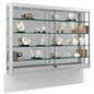 5' Wide Wall Mounted Display Cabinet with LED Lights