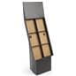 Retail Store Display: Corrugated Black Cardboard