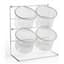 Countertop Bin Display Rack | (4) Clear Acrylic Bins | Displays2Go