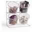 Countertop Bin Display Rack | (4) Clear Acrylic Bins | Displays2Go