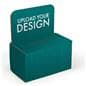 Custom raffle ticket box with header