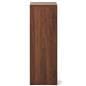 Display riser stand with wood grain finish