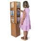 Wood magazine rack is excellent in real estate agency offices 