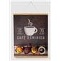 Wood magnetic poster hanger for 18 inch wide posters