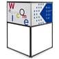 Free Standing Corner Sign Frame | Two Individual Printing Areas ...