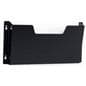 Wall File Hanging Rack has a Black Finish