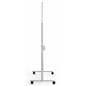 Portable whiteboard in profile view