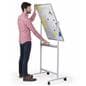 Reversible portable whiteboard