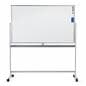 Large whiteboard on wheels