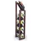 1 column wine rack for 8 bottles