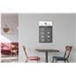 Wall mounted sign holder 