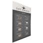 wall mounted sign holder