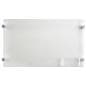 17” x 11” Sign Holder with Calling Card Pocket & Silver Standoffs