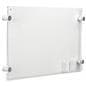 Wall Mounting 17” x 11” Sign Holder with Calling Card Pocket