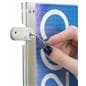 17” x 11” Sign Holder with Calling Card Pocket & Magnet Closures