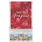 Recycled acrylic poster display for custom graphics