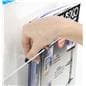 24” x 36” Poster Frame with Adjustable Literature Pocket & Button Magnets