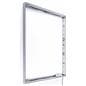 Backlit SEG fabric signage frame large format 48in wide by 60in tall