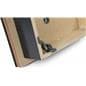 Slatwall Display Stand with 4 Casters