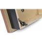 Freestanding Slatwall with Hidden Casters