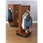 Freestanding Slatwall in Retail Environment