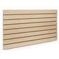 Maple Slatwall Panel with Six Unfinished Channels