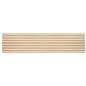 Maple Slatwall Panel with Easy Assembly
