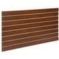 Reinforced Slatwall Panel with 7 Channels Per Side