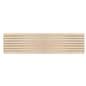 Slatwall Panel System with Easy Assembly