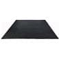 Black Wood Grain Floor Mats, w/ Detachable Borders