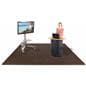 Chery Wood Grain Floor Mats, (26) 2' x 2' Tiles