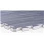 Gray Wood Grain Floor Mats, (26) 2' x 2' Tiles
