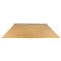 Light Oak Wood Grain Floor Mats w/ Detachable Border