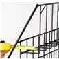 Wire stand with 2.5 inch deep pockets