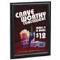 8.5 x 11 Black Snap Sign Frame - Front Loading