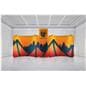 Custom trade show booths with 3 graphic panels 
