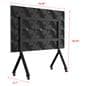 Direct View LED Video Wall with overall dimensions of 94.9 inches in width and 84 inches in height