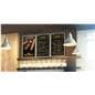 Digital signage ePaper being used as a menu board in a restaurant 