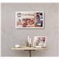 Digital signage ePaper showing both the 13.3 inch tabletop and the 25.3 inch wall mounted together in a restaurant environment