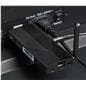 Digital display advertising floor stand with Windows 11 Pro media player with preinstalled DisplayIt!Xpress software