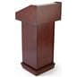 Wood Lecterns, Red Mahogany Finish