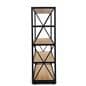engineers industrial bookcase shelves with floor levelers