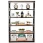Paulownia rustic ironworker industrial shelves