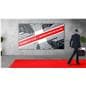 Direct View LED Video Wall being showcased in a trade show space