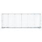 20' backlit trade show backdrop with 6 LED ladder lights